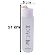 Water bottle leak proof lid