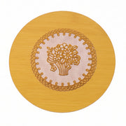 Coaster grain detail