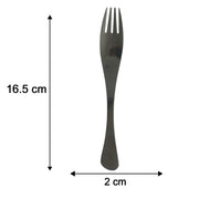 Compact 4 in 1 cutlery kit with pouch for picnics and travel