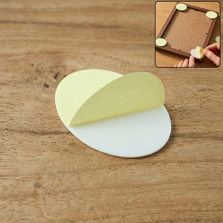 Round Anti-Slip Furniture Pad, Strong Adhesive & Floor Protector
