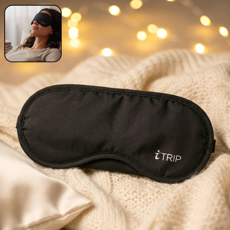 Sleep Eye Mask – Light Blocking & Adjustable Fit for Restful Night