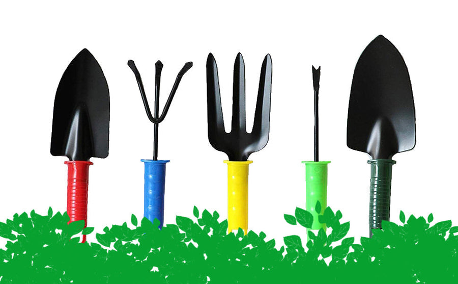 Gardening Hand Tools Set – 5 Pcs Essential Kit | XcelCraft