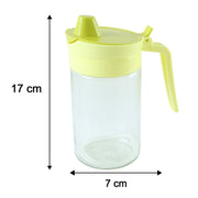Glass bottle oil vinegar storage