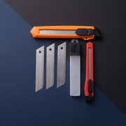 Professional box cutter set with spare blades for home and office