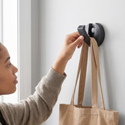 Heavy duty foldable hook for space saving hanging