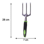 Sturdy 3 prong hand fork for beds, pots and vegetable patches
