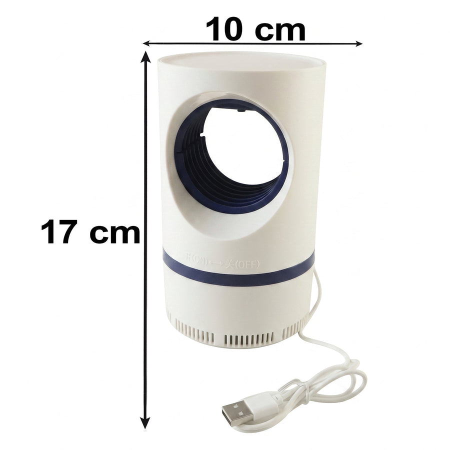 Electric USB Mosquito Killer Lamp with Suction Trap for Indoor Use