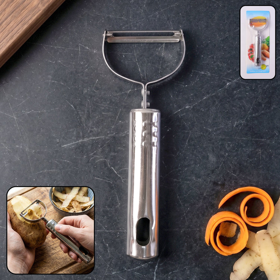 Stainless Steel Vegetable Peeler – Effortless Food Prep Tool