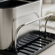 Freestanding stainless steel sink rack for kitchen tools