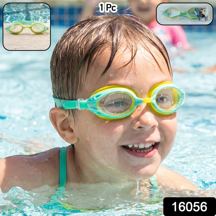Kids Dual Color Swimming Goggles – Comfortable Fit & Clear Vision