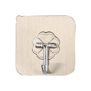 Durable self adhesive hanger hook for home organizing