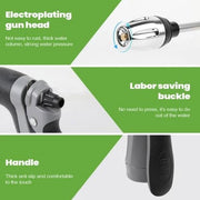 Spray gun nozzle detail