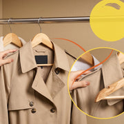 Elegant premium wood hanger for tidy wardrobe storage