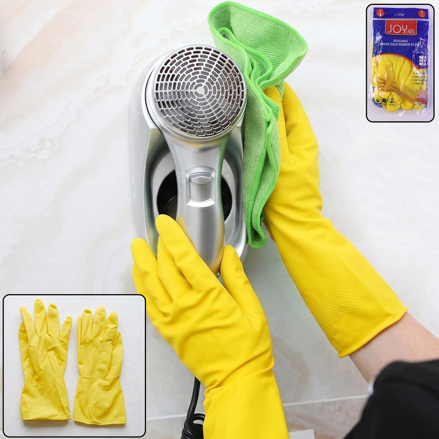 Waterproof Cleaning Rubber Gloves – Reusable & Durable for Household Tasks