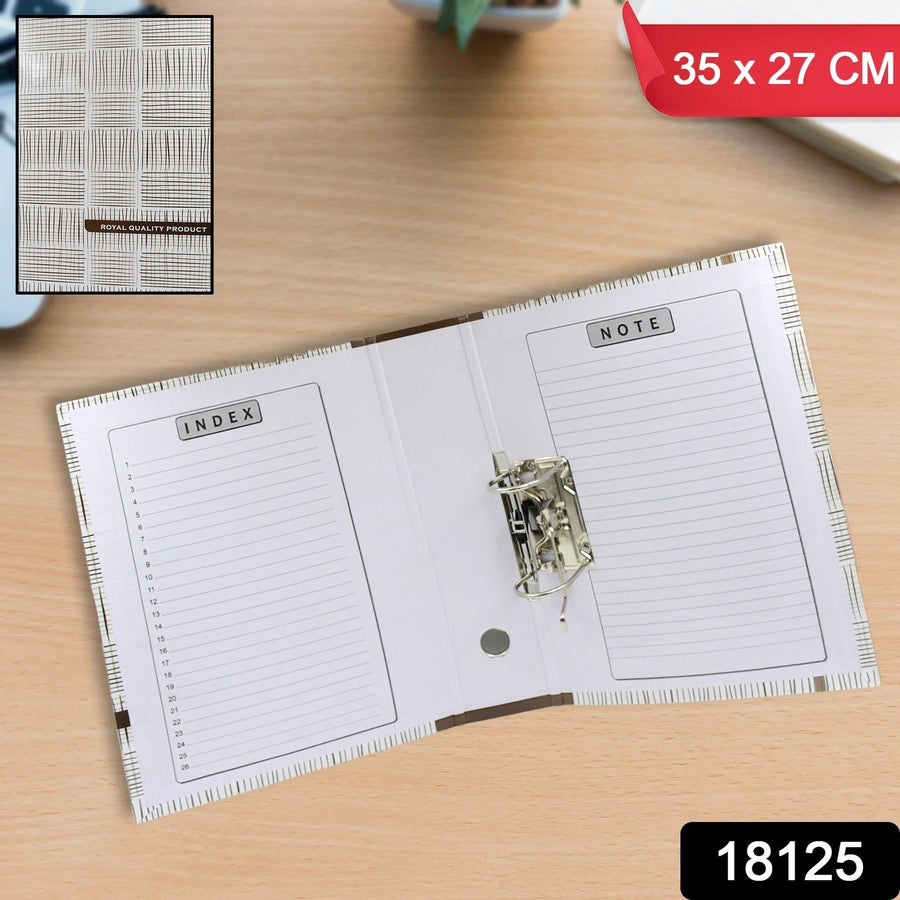 Lever Arch File Organizer – A4 Document Storage |