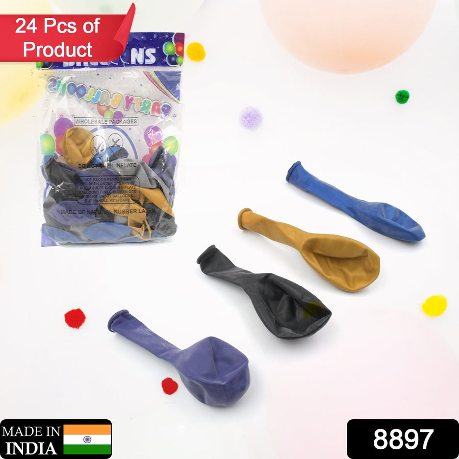 Multicolor Latex Balloons – Vibrant 24 Pcs Party Decor Set | Styleva