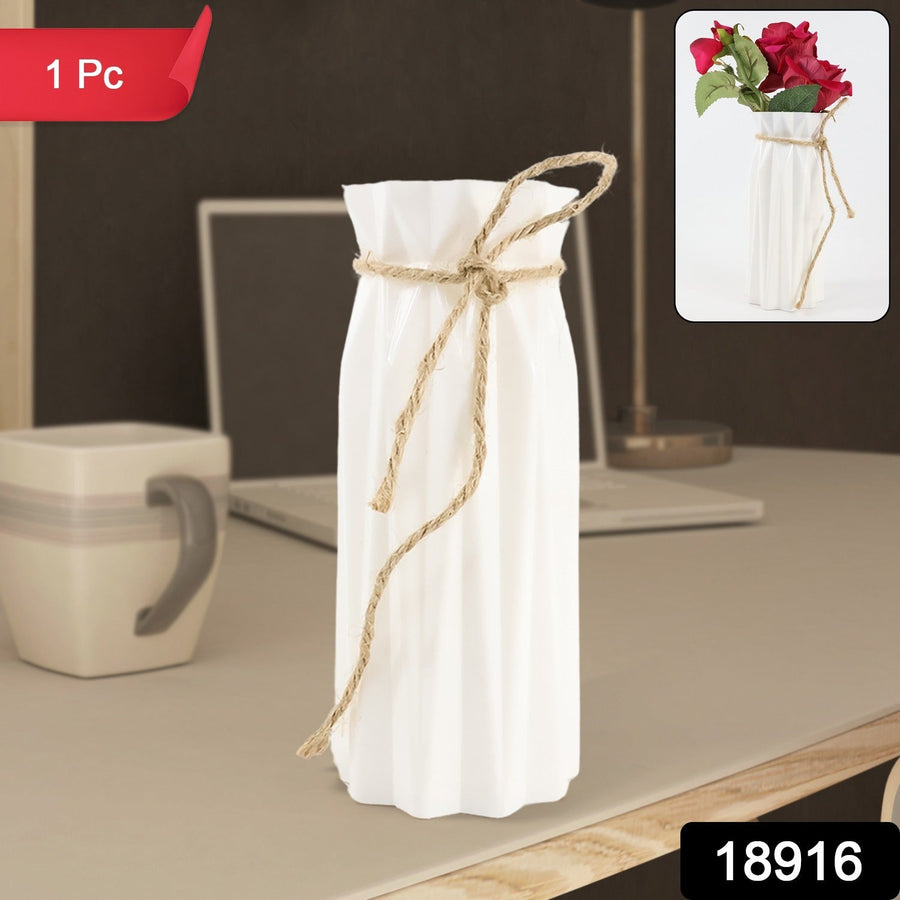 Plastic Flower Vase – Elegant Design for Home & Gift