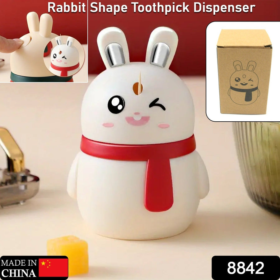 Rabbit Toothpick Dispenser – Automatic Press Design | Organivo