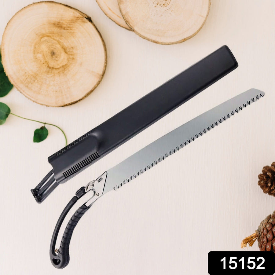 Hand Pruning Saw – 50cm High Carbon Steel for Tree Cutting | Tidy Roots