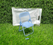 Chair mobile stand featuring an ergonomic design for maximum user comfort.