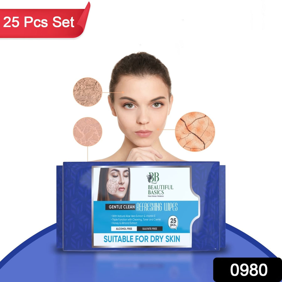 Alcohol-Free Wet Wipes – Gentle Facial & Body Cleansing | Beautiful Basics