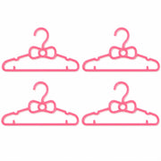 Durable plastic baby hangers for tops, dresses and coats