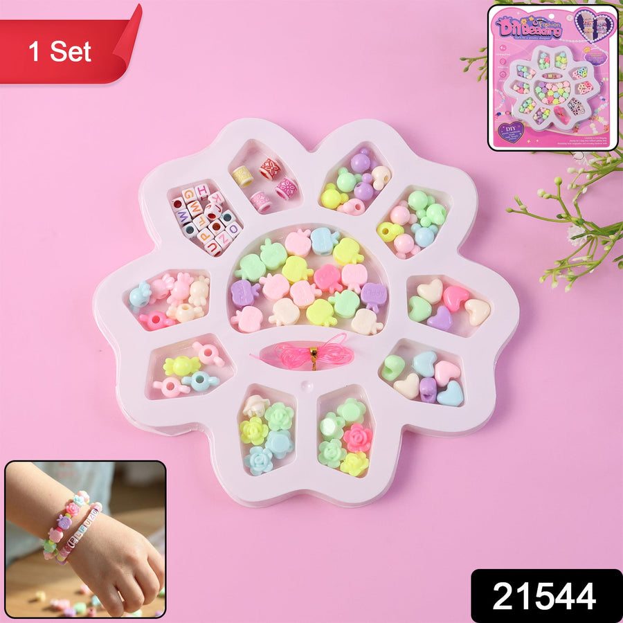 DIY Beading Jewellery Making Kit – Creative Bracelet & Necklace Set for Kids