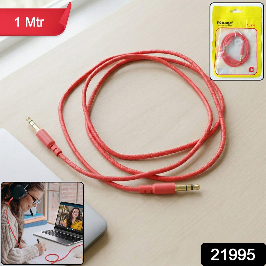 3.5mm AUX Audio Cable – High-Quality Stereo Sound for Devices