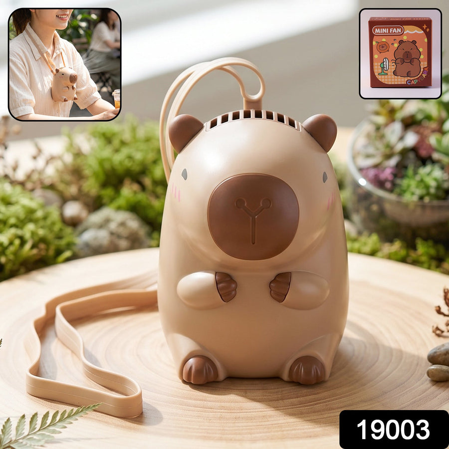 Mini Bear Fan – Rechargeable & Portable for Outdoor Use
