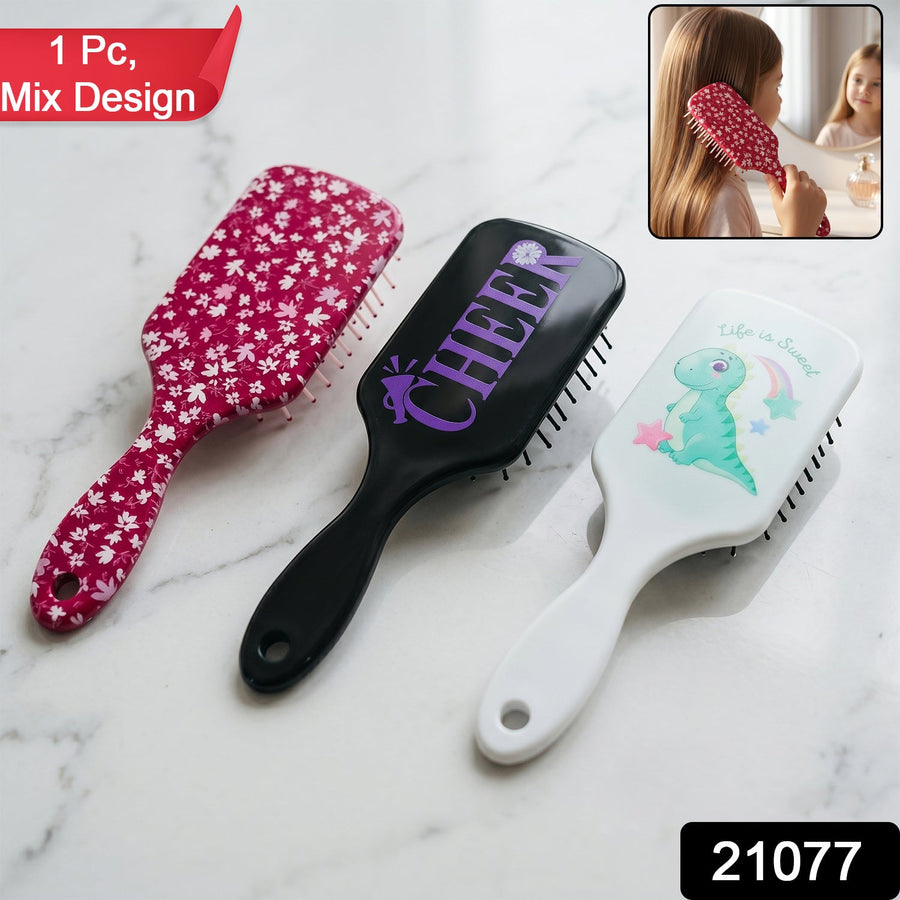 Kids Hair Comb – Colorful Cartoon Designs for Gentle Detangling