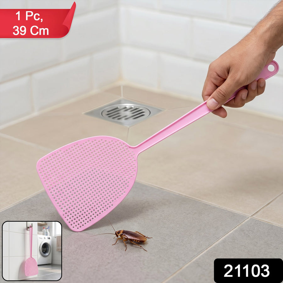 Manual Fly Swatter – Long Handle for Easy Pest Control