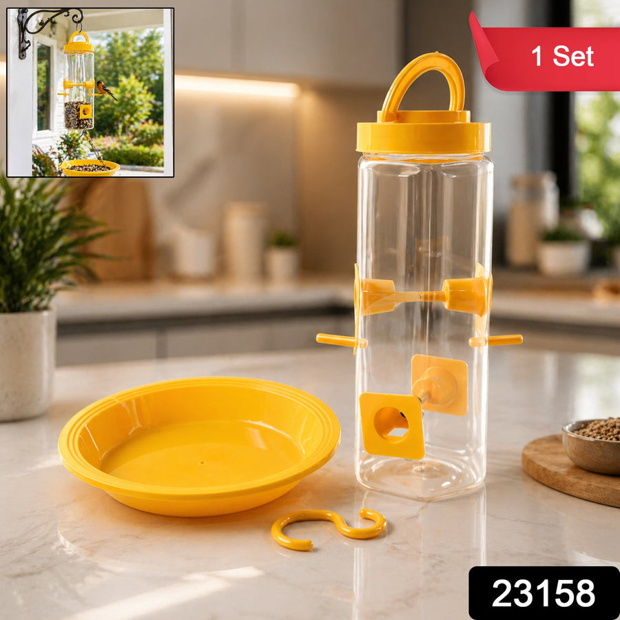 Hanging Bird Feeder – Multi-Port Design for Garden & Balcony