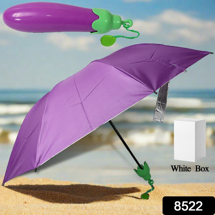 Vegetable Shaped Umbrella – Mini Folding UV Protection | DrizzlePro