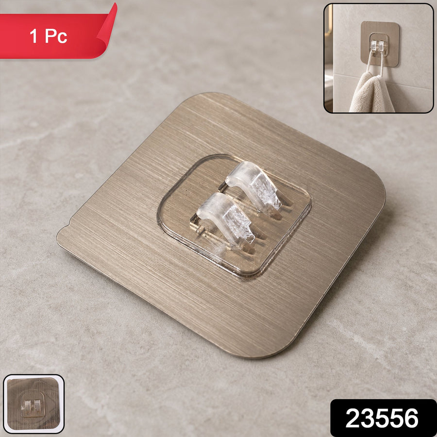 Adhesive Plastic Wall Hook – Strong Hold & Easy Installation