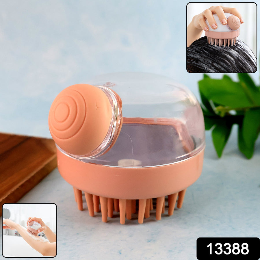 Head Scalp Massager – Soft Silicone Brush for Hair Growth