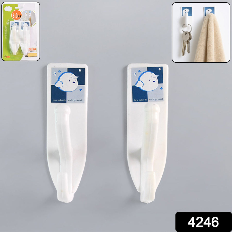 Self-Adhesive Wall Hooks – Strong Multipurpose Hangers | VoltDesk