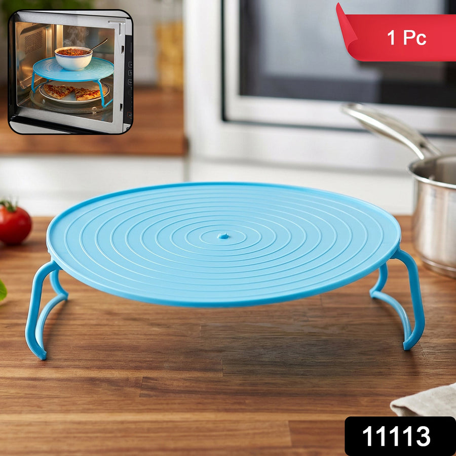 Non-Slip Plastic Microwave Tray – Even Heating & Stable Serving