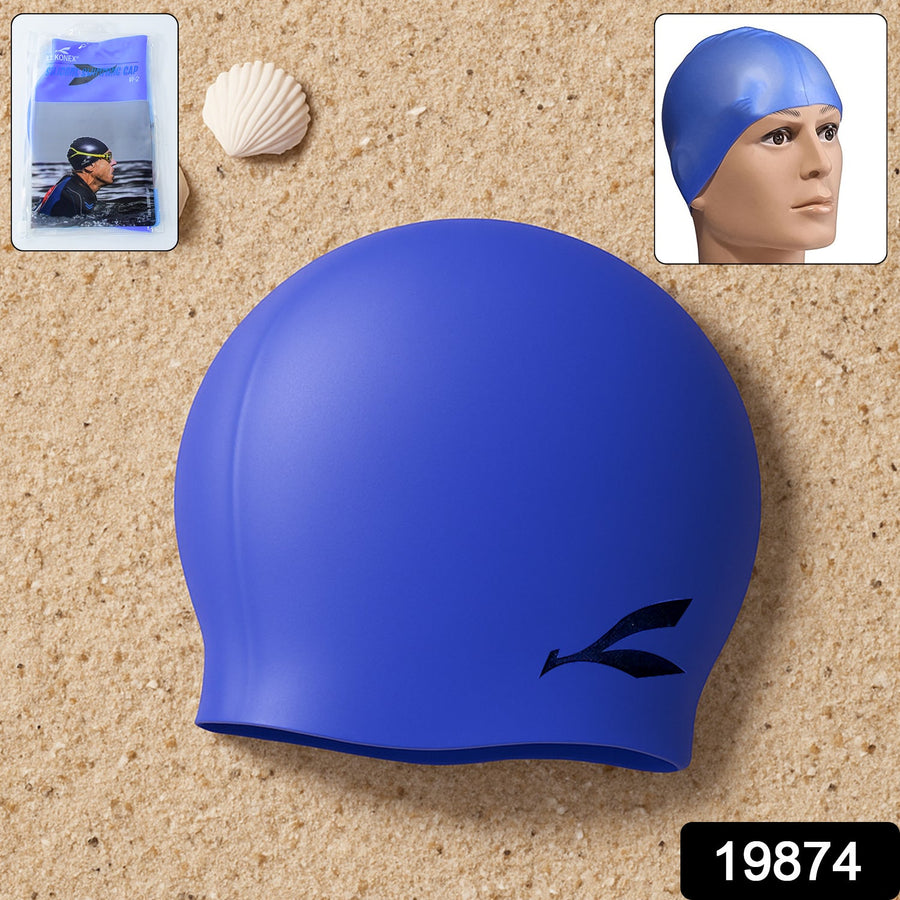 Silicone Swimming Cap – Waterproof, Comfortable, Anti-Slip Fit